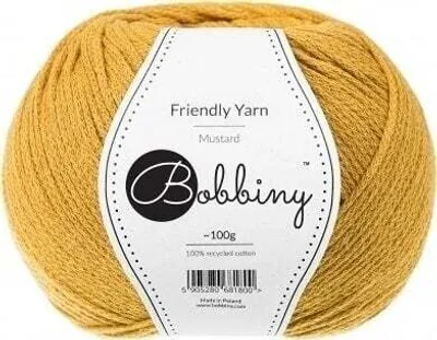 Produktbild von Bobbiny Friendly Yarn Mustard Strickgarn