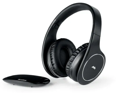 Obrázok produktu pre Meliconi HP Easy Digital, Káblový a bezdrôtový, Hudba, 60 - 14000 Hz, Slúchadlá, Čierna