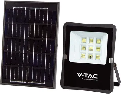Produktbild von LED-Solar-Flutlicht 6W 4000K 400LM V-TAC