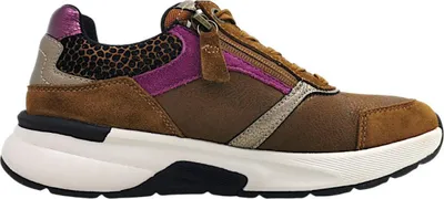 Imagen del producto de Gabor: Zapatos deportivos con cordones, color marrón, para uso casual