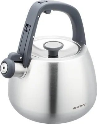 Produktbild von Steel Whistling Kettle 2.5 L Klausberg Kb-7773