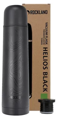 Image de Thermos isotherme Rockland Helios, couleur noire, avec motif imprimé, capacité de 0,7 litre