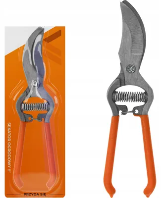 Image de Sécateur de jardin à main pour branches d'arbustes et de grands arbres 8'' 1 pièce.