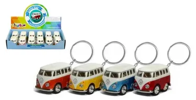 Produktbild von Miniatur-VW-Bus-Schlüsselanhänger - T