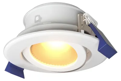 Produktbild von hoftronic LED Einbaustrahler 4W 2700K IP65 GU10 Weiß Schwenkbar Dimmbar