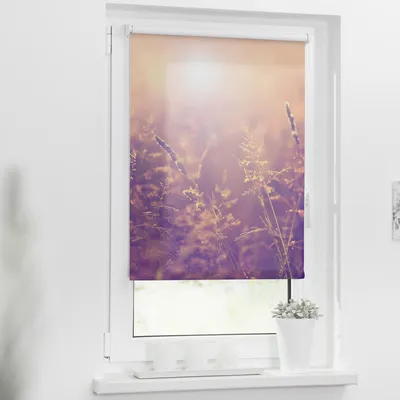 Obrázek produktu pro Roleta na okno Lichtblick bez vrtání Letní večer 45x150 cm včetně upínacích držáků