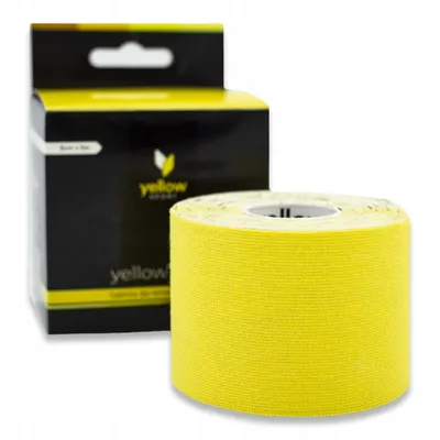 Obrázek produktu pro yellowSPORT yellowTAPE - Kineziotapingová páska - 5 cm x 5 m - žlutá - 1 ks.