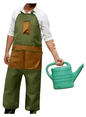 Produktbild von Verstellbare Gartenschürze für Damen, leicht und robust, ideal für Gartenarbeiten