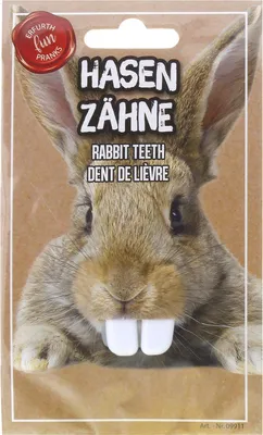 Produktbild von ERFURTH SCHERZA Hasenzähne ERFURTH SCHERZA