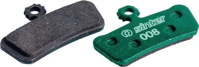 Immagine prodotto di Pastiglie per freni a disco Sinter 008 Sram organic, MTB Race, verde, 25 pezzi