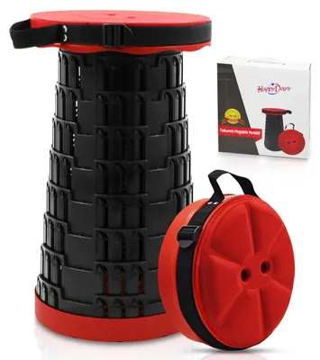 Image de Tabouret pliable, portable avec coussin de siège - Compact et stable, capacité de 280 kg