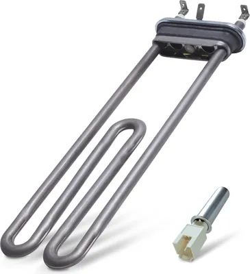 Produktbild von Bosch 12004179 Heizelement 2000W 230V NTC Temperatursensor für Waschmaschine