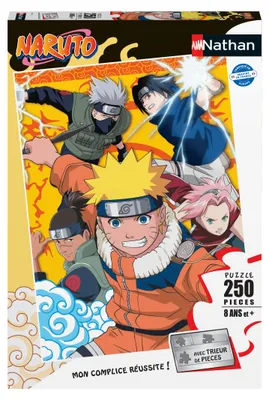 Image de Nathan - Puzzle de 250 pièces - Naruto à l'académie ninja