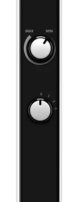 Obrázek produktu pro Eta Warmie, 1,5 m, Vnitřní, Podlaha, Černá, Bílá, Otočné, 2000 W