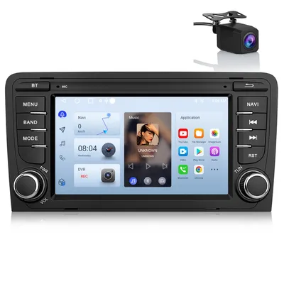 Zdjęcie produktu dla carplay 7 "Android13 autoradio Für Audi A3 8p 8v S3 RS3 2003-2013 GPS 1+32G DAB+ android auto  GPS NAVI WIFI SWC BT 2din FM