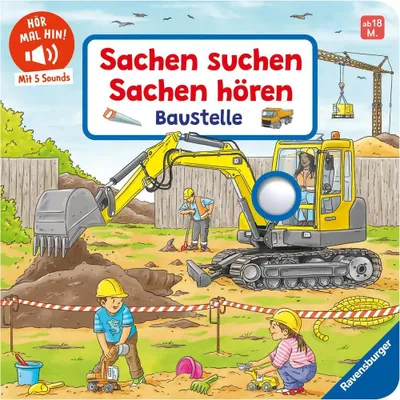 Immagine prodotto di Hör mal hin - Sachen suchen, Sachen hören: Baustelle