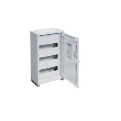 Produktbild von Hager Feldverteiler AP univ. IP44 FWB31S 36PLE 1x3Reihen 500x300x161 QC