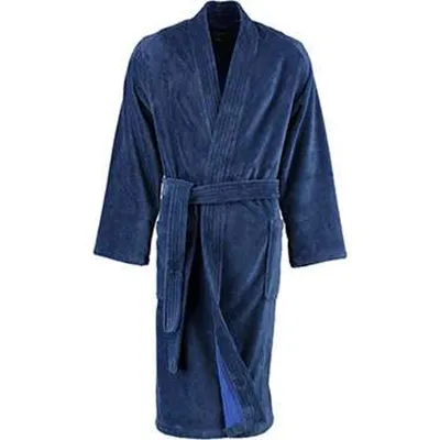 Produktbild von Cawö Home Herren Bademantel Kimono 800-11 nachtblau 58/60 XL