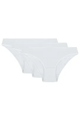Obrázok produktu pre Vivisence 4003 dámske nohavičky s nízkym pásom, biele, s