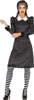 Produktbild von WEDNESDAY Schulmädchen Halloween Kostüm 42/44