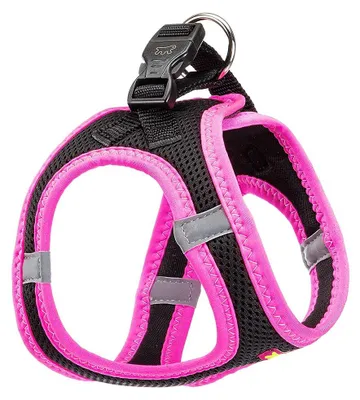 Obrázok produktu pre postroj pre psa Kaori polyester čierny/ružový 36-44 cm