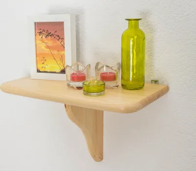 Produktbild von Wandregal Kiefer massiv