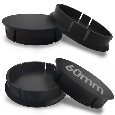 Productafbeelding van Nabenkappen 60 mm voor Alufelgen - 4 Stuks