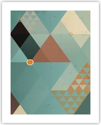 Produktbild von Poster - Poster ohne Rahmen - Abstraktion modern - 40x50 cm - Wand Bild - Wanddeko - Wandbilder - Kunstposter - Wandposter - Bilder - Kunstdruck - Wanddekoration - Wandbild - P2XPA40x50-3571