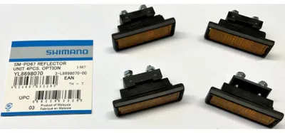 Zdjęcie produktu dla Odbłyśnik pedału Shimano SM-PD67 dla PD-M8140 zestaw 4 Y-L8698070