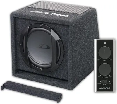 Obrázok produktu pre Alpine SWE-815, 100 W, Aktívny subwoofer, 34 - 1500 Hz, 300 W, 91 dB, 4 ohm