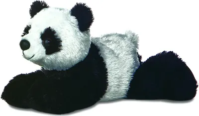 Produktbild von Aurora Mini Flopsies Mei Mei Panda Schwarz 20 cm