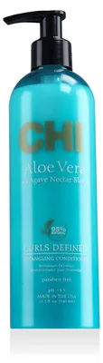 Obrázek produktu pro Farouk Systems CHI Aloe Vera Curls Defined Detangling Conditioner 340 ml