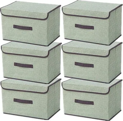 Produktbild von Kunststoff-opbergdozen - 2-tegelpak - umweltfreundlich - 26x19x16 cm & 36x23x24 cm