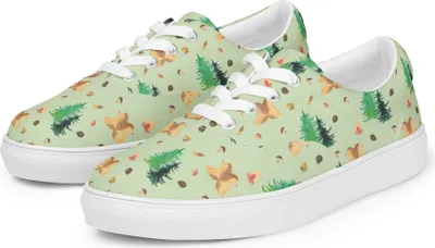 Produktbild von Mr. & Mrs. Panda Damenschuhe Igel händchenhaltend Größe 44 - Grün - Geschenk, Stoffschuh, Stoffschuhe, Lieblingsmensch, Sportschuhe, Hand in Hand, Sneaker Damen, Hochzeit
