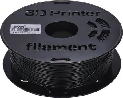Obrázok produktu pre Aibecy 1KG 1,75 mm flexibilný TPU filament tlačový materiál zásoby čierna pre 3D tlačiarne