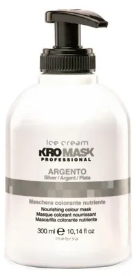 Immagine prodotto di Inebrya Gelato KroMask Maschera colorata nutriente Argento 300 ml