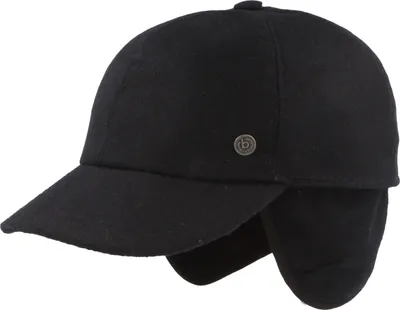 Bugatti 6 teilige Baseballmütze mit Ohrenschutz und Windstopper in blau