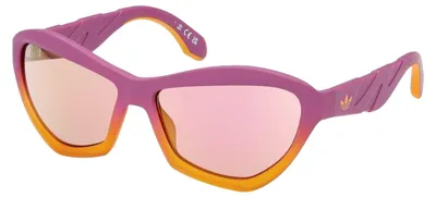 Image de Adidas - Lunettes de soleil « Originals » pour homme/femme (unie), Noël GT17482 (taille unique) (rose)