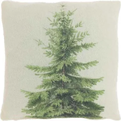 Produktbild von Unique Living - Dekokissen Tannenmuster 2 - 45x45cm