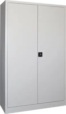 Produktbild von STIER Flügeltürenschrank, 1950x1200x500 mm, 4 Böden verzinkt, RAL 7035