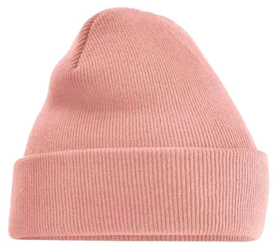 Image de Beechfield - Bonnet « Original » avec bord-côte pour hommes/femmes Unie FK1658 (taille unique) (rose)
