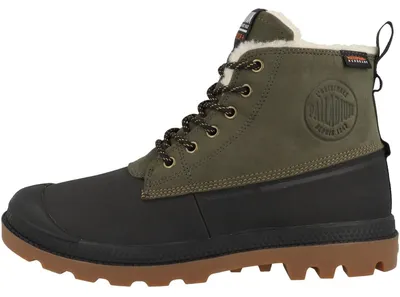 Image de Palladium Dames Haute Sneaker Pampa Duck WL WP+ 79547-325-M noir