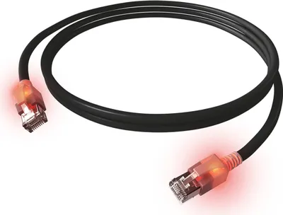 Obrázek produktu pro Sacon 442628,100, 1 m, Cat6a, S/FTP (S-STP), RJ-45, RJ-45, Černá