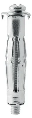 Imagen del producto de Rapid 5001553, Taco de expansión, Para paneles de yeso, Acero, Zinc, Plateado, PH2