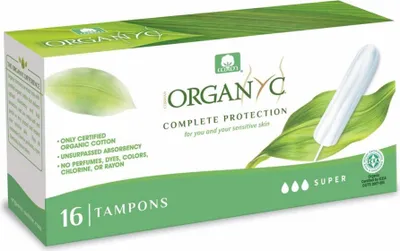 Produktbild von Premium Tampons 16 Stück - Natürliche und sichere Hygiene für ultimativen Schutz und Komfort