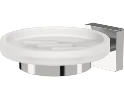 Produktbild von Seifenschale mit Halter Lenz Rain Chrom