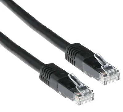Immagine prodotto di ACT CAT6A UTP 20 m 20 m di cavo di rete Cat6a U/UTP (UTP) nero (IB4220)