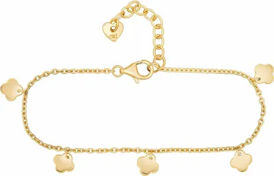 Produktbild von cai Armband 925/- Sterling Silber 15+3cm gelb 274260045-18
