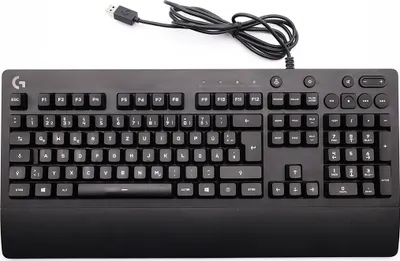 Zdjęcie produktu dla Klawiatura do gier Logitech G G213 Prodigy, pełnowymiarowa (100%), przewodowa, USB, QWERTZ, RGB-LED, czarna