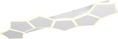 Image de Luminaires TRIO - Plafonnier LED ZAYA BHT 99 x 4,50 x 39,50 cm, blanc